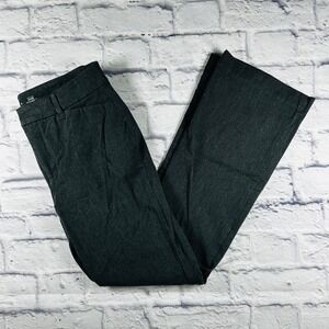 Old Navy Womens High Rise Pixie Pants Grey Secret Smooth Pockets Size 8